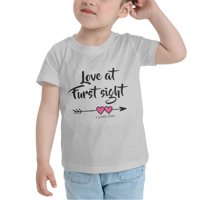 Ljubav na prvi pogled slatke majice mališane za dječake djevojke