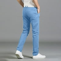 Muške hlače Modni trend Muška mikro elastična tanka kravata elastične male ravne hlače za noge