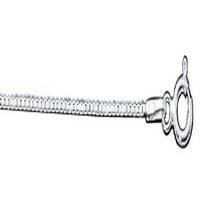 Sterling Silver 18 BO lančani 3D paket mrkve Privjeske ogrlicu
