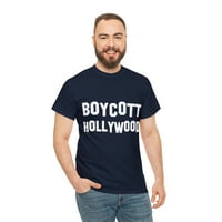 Boycott Hollywood unise grafička majica
