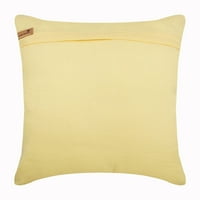Prilagođeni jastuk, jastučnice, jastučni poklopac žuti, pamučni jastučni jastuk, ručno rađeni jastuk,