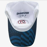 Bridgestone USA mornarica bijela podesiva kapa za kapu za prevoz Golf