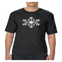 MMF - velika muška majica - Snowflake Božić Nova godina