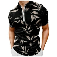 Havajski stil kratkih rukava sa zatvaračem Modna majica Muški kardigan ljeto