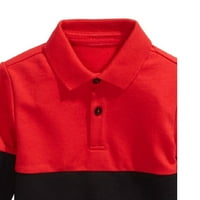 Prvi dojmovi Dječaci za bebe Boja s bojama košuljene košulje crvene veličine 3-6mos