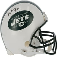 Keyshawn Johnson New York Jets Autografirao je Riddell backback - Autentična kaciga - fanatika Autentična certifikata