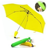 Banana sklopivi kišobran suncobran za zaštitu sunca kreativni voćni kišobran
