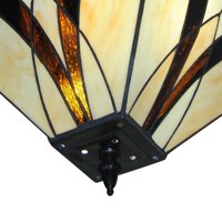 Mkyiongou Tiffany stil svjetiljka viseći stropni luster Privjesak osvjetljenje