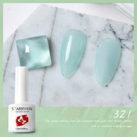 7.3ml Popularni lak za nokte Listovi zalijepi razmažujući gel pojačala gel za nail Art Diy dizajn