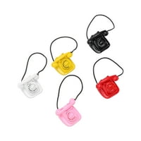 Dollhouse telefonski rekviziti, mala prenosiva živopisna atraktivna vaga Slatka minijaturna telefona za poklon za Playgame