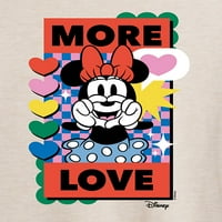 Disney - Minnie Mouse - Više ljubavi - Juniori idealna Flowy mišićna majica