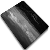 Kaishek Hard Case Cover samo za Macbook Air S + crni poklopac tastature A1932 A2179 A M1, USB Type-C Sky Serije 0303