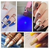 ZTTD mini UV LED lampica za nokte za gel nokte LED lampica prenosivost za nokte sušilica za nokte za nokte umjetnosti UV svjetlo