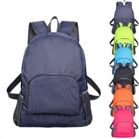 Lagani pakirani ruksak sklopivi ultralight vanjski preklopni ruksak putni torbe sportski ruksak za muškarce za muškarce-tamno plava