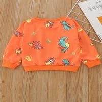 0-3Y novorođenčad dječake dukserice dinosaur tiskani pulover dugih rukava jeseni odjeća