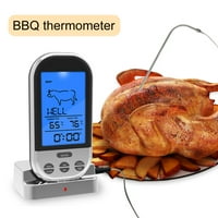 Greenhome Termometar za prehrambeni termometar Alarmna toplota otporna na toplinu Visoka precizna brzina temperatura bežični prehrambeni termometar Kuhinjski materijal