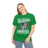 Ja sam košulja za djed, američka lubanja, košulja očeve majice