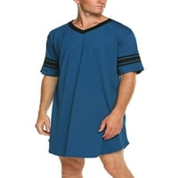 Nituyy muške noćne majice na noćnoj odjeći za majice pidžama