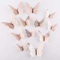 3D leptir naljepnica, leptir naljepnica živopisne elegantno lako čišćenje za dom