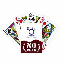 Sazvežđa sudbina Proslava rođendana Geni Peek Poker igračka karta Privatna igra