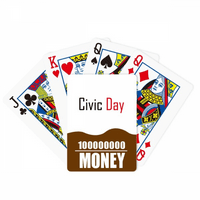 Proslavite Kanadu Građanski dan Blagoslov u poker igračkim kartama Smiješna igra