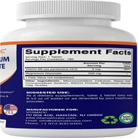 Vitamatični magnezijum glikoatin 500mg po tabletu - vegetarijanske tablete - dodano B za maksimalnu apsorpciju - podržava mišiće, zglob i zdravlje srca *
