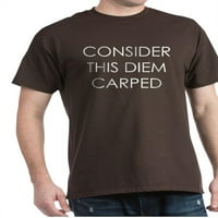 Cafepress - Razmislite o ovoj majici za dnevni karton - pamučna majica