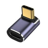 Aluminijumski legura USB C do TIP-C Žena do muških adaptera tipa-c adapteri 40Gbps