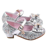Floleo Clearsance dječja dječja dječja djevojka biserna kristalna bljuvina Bowknot Single Princess cipele Sandale