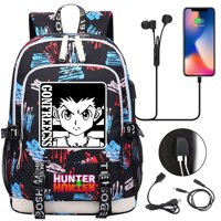 Ruksak Hunter Hunter Bzdaisy sa USB punjenjem i zaštitom od laptopa Unise za djecu Teen