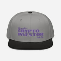 Crypto investitor snapback šešir