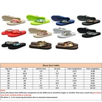 Avamo ženski ravni oblicni flop sandale s više boja platforme ljetne cipele