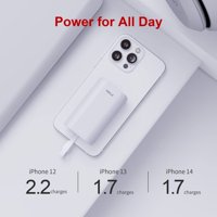 Prijenosni punjač 9000mAh Ultra-kompaktna energetska banka s ugrađenim kablom, vanjska baterija kompatibilna sa iPhone Plus Pro MA Mini pro ma mini pro 11 XR XS x 8 7 6