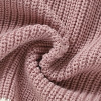 Biayxms baby pleteni džemper Cardigan Casual Warm Dug s dugih rukava vrhova novorođenčad zimske pletenje za Toddler