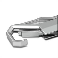 Ipick image za Infiniti logo Srebrni karabiner-stil Snap Hook Metal Lanac, službeni licencirani