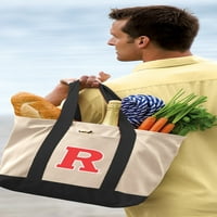 Univerzitetski torba u Rutgers-u Platnene Rutgers University Totes za putnička plaža Kupovina