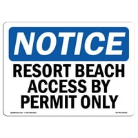 Napomena - Resort Pristup plaži samo dozvolom