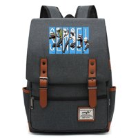 Bzdaisy Naruto Kvadratni ruksak s dizajnom kopča za pojas za 15 '' laptop unise za djecu tinejdžerku