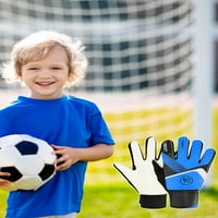 Gladni golmanske rukavice za djecu - rukavice za golman za mlade - Zaštita od ručnog zgloba i kasni materijal bez klizanja otporan na habanje, nogometne rukavice za obuku i utakmicu