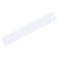 Bookmark plijesni Blank DIY silikonski epoksidni privjesak nakit ogledalo bijeli, obrtni dodaci
