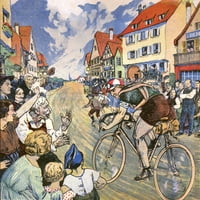 Tour de France Muller Poster Print Autor Mary Evans Library Slika