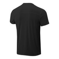 Muški majica kratkih rukava Ljeto Slim Fit okrugli vrat Trčanje fitness kratki rukav majica joga vrhovi
