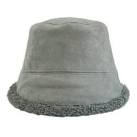 CAP za žene Osnovne obične labave udobne opuštene kape za performanse za muškarce Sklopive lagane trajne trakne kape za žene sive