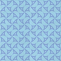 Ahgly Company Trgovi uzorak uzorak uzorak ledene blude, raoniljice plave površine, 5 'kvadrat