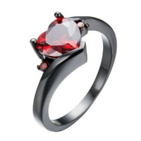 Frehsky prstenovi žene vole ljubav srca u obliku srca šareni cirkon nakit