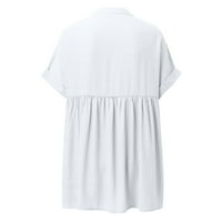 Ženske majice Ženske bluze Košulje Ležerne ljetne vrhove Majice kratkih rukava za žene Dressy Casual