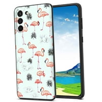 Kompatibilan je sa Samsung Galaxy S telefonom, Flamingo-Birds-7- Case Silikonski zaštitni za zaštitu TEEN Girl Boy Case za Samsung Galaxy S23