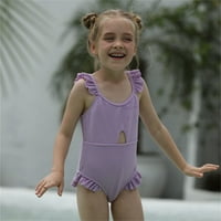 Slatki kupaći kupaći kostimi za devojke devojčice kostim slatko kupaći kostim s ruffles kupaći kostim Ljeto prekrasnim kupaćem kostimu za bebe za bebe za 5- godine