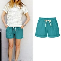 Ljeto Plus kratke hlače za žene Modne čvrste boje Trosmjerne hlače s kratkim hlačama na klirensu