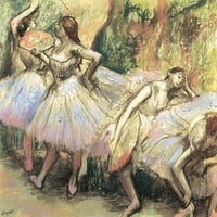 Plesači I- Degas - platno ili fino štampana zidna umjetnost
